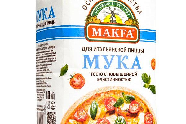  Мука пшеничная Makfa для пиццы 1 кг в интернет-магазине продуктов с Преображенского рынка Apeti.ru
