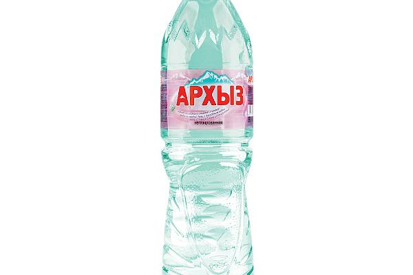  Вода Архыз негазированная горная природная 1,5 л в интернет-магазине продуктов с Преображенского рынка Apeti.ru