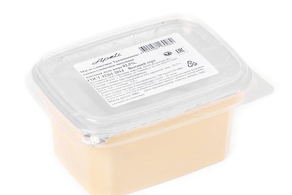  Масло сливочное Apeti традиционное сладко-сливочное 82,5% 200 г в интернет-магазине продуктов с Преображенского рынка Apeti.ru