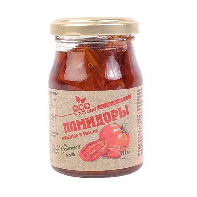 Помидоры Ecofood вяленые в масле 110 г