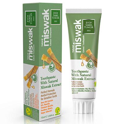  Зубная паста EYUP SABRI TUNCER с натуральным мисваком 75 мл в интернет-магазине свежих фермерских продуктов Apeti.ru