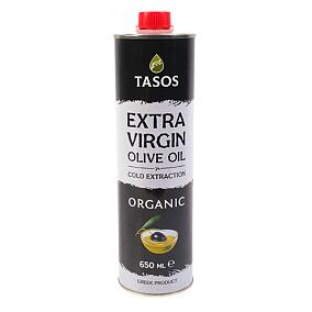  Масло оливковое Tasos extra virgin organic 650 мл в интернет-магазине свежих фермерских продуктов Apeti.ru