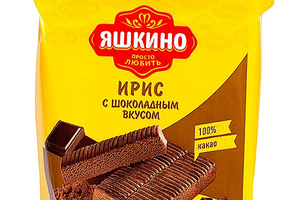  Ирис Яшкино с шоколадным вкусом 140 г в интернет-магазине продуктов с Преображенского рынка Apeti.ru