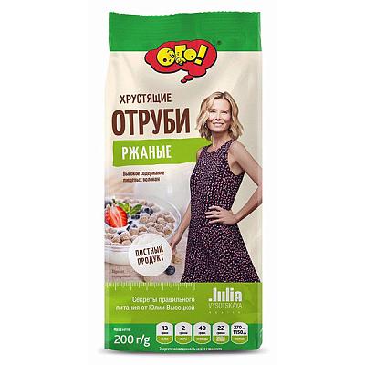  Отруби ржаные ОГО хрустящие 200 г в интернет-магазине свежих фермерских продуктов Apeti.ru