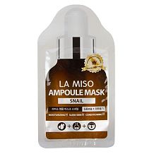 Ампульная маска La Miso с экстрактом слизи улитки 25 г 