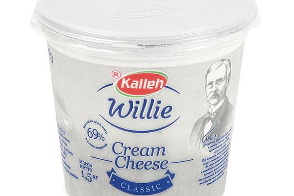  Сыр Willie cream cheese 69% 200 г в интернет-магазине продуктов с Преображенского рынка Apeti.ru