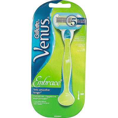Бритва Venus Embrace с 2 сменными кассетами