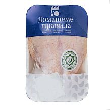 Куриная грудка на кости с кожей замороженная (лоток) Каббалкптица