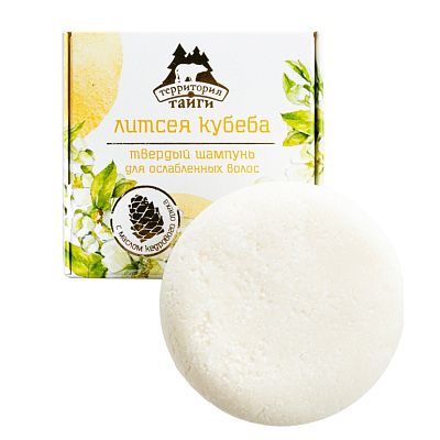 Шампунь твердый ТТ "Литсея кубеба" для ослабленных волос, 80 гр