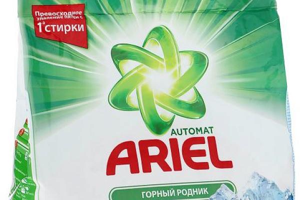  Стиральный порошок Ariel автомат горный родник 1,5 кг в интернет-магазине продуктов с Преображенского рынка Apeti.ru