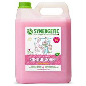  Кондиционер-ополаскиватель для белья Synergetic аромагия 5 л в интернет-магазине продуктов с Преображенского рынка Apeti.ru
