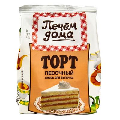 Смесь для выпечки Печем дома торт песочный 400 г