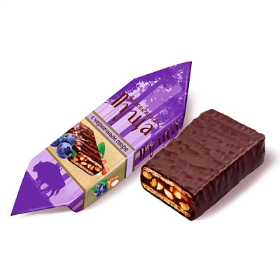  Конфеты Беловежская Пуща с черничным пюре 250 г, КФ Коммунарка в интернет-магазине свежих фермерских продуктов Apeti.ru