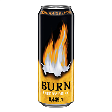 Напиток энергетический Burn Темная энергия 0.449 л 