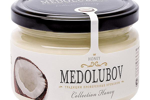  Крем-мед Medolubov с кокосом 250 мл в интернет-магазине продуктов с Преображенского рынка Apeti.ru