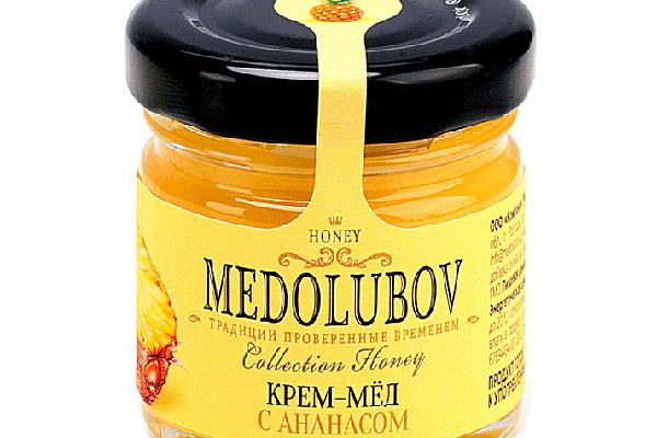  Крем-мед Medolubov с ананасом 40 мл в интернет-магазине продуктов с Преображенского рынка Apeti.ru