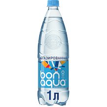 Вода Bonaqua негазированная 1 л