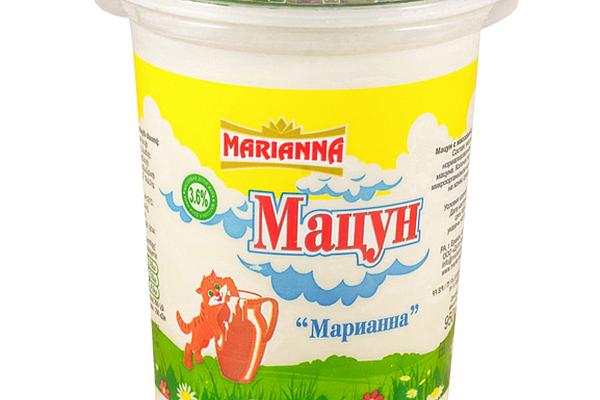  Мацун Marianna 950 г в интернет-магазине продуктов с Преображенского рынка Apeti.ru