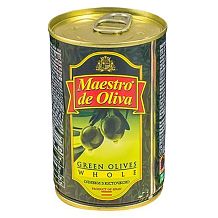 Оливки Maestro de Oliva с косточкой 300 г