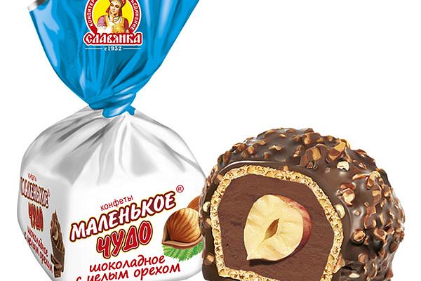  Конфеты Славянка Маленькое Чудо шоколадное 250 г в интернет-магазине продуктов с Преображенского рынка Apeti.ru