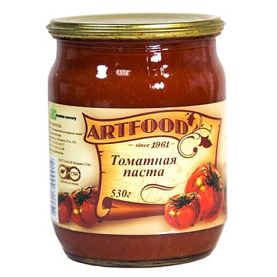 Томатная паста Artfood 580 г