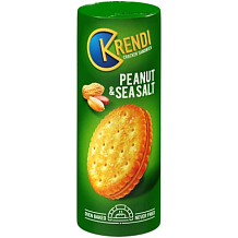 Крекер-сэндвич Krendi Peanut&sea salt  170 г