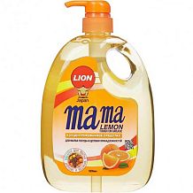 Гель Mama lemon для мытья посуды и детских принадлежностей апельсин 1 л