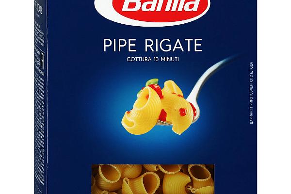  Макаронные изделия Barilla Pipe Rigate n.91 450 г в интернет-магазине продуктов с Преображенского рынка Apeti.ru