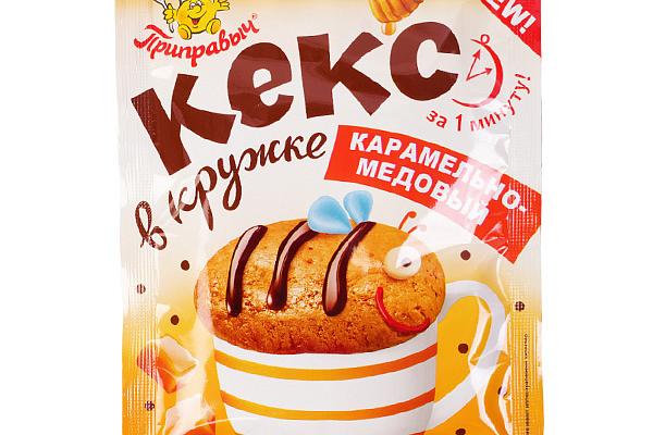  Кекс в кружке Приправыч карамельно-медовый 50 г в интернет-магазине продуктов с Преображенского рынка Apeti.ru