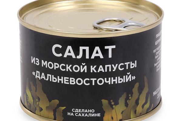  Салат из морской капусты "Дальневосточный" 220 г в интернет-магазине продуктов с Преображенского рынка Apeti.ru