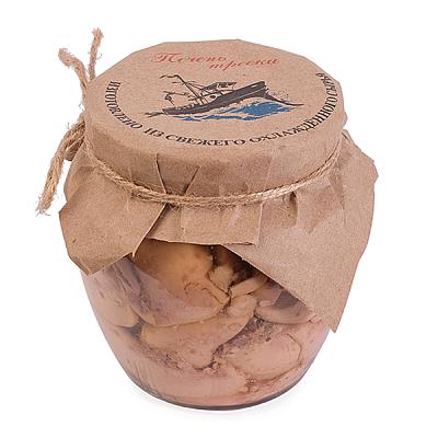 Печень трески Мурманск натуральная 500 г в Apeti.ru Печень трески Мурманск натуральная 500 г в интернет-магазине свежих фермерских продуктов Apeti.ru