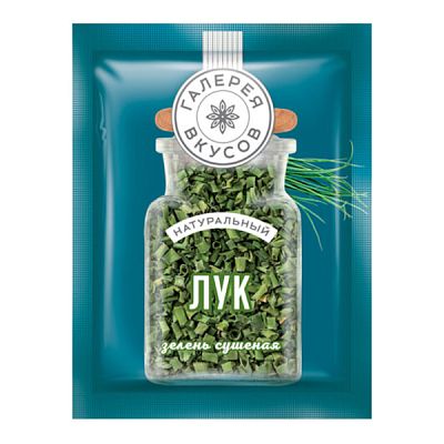 Лук "Галерея вкусов" зелень сушеная 5 г