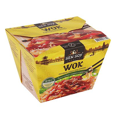 Лапша рисовая Sen Soy WOK под китайским соусом 125 г