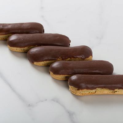  Эклер шоколадный 5 шт/225г в интернет-магазине свежих фермерских продуктов Apeti.ru