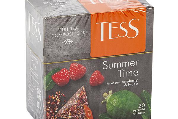  Чай фруктовый Tess Summer Time 20 пирамидок в интернет-магазине продуктов с Преображенского рынка Apeti.ru