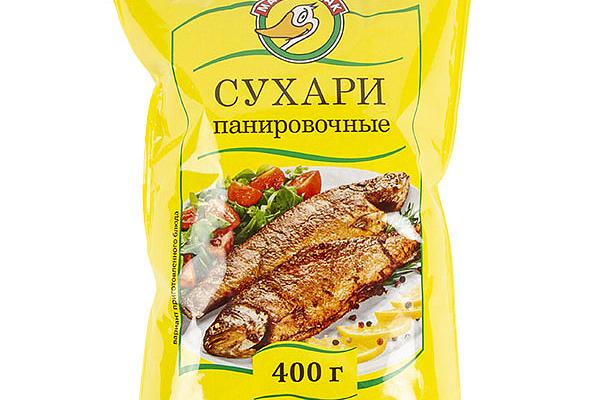  Сухари панировочные Мастер Дак 400 г в интернет-магазине продуктов с Преображенского рынка Apeti.ru
