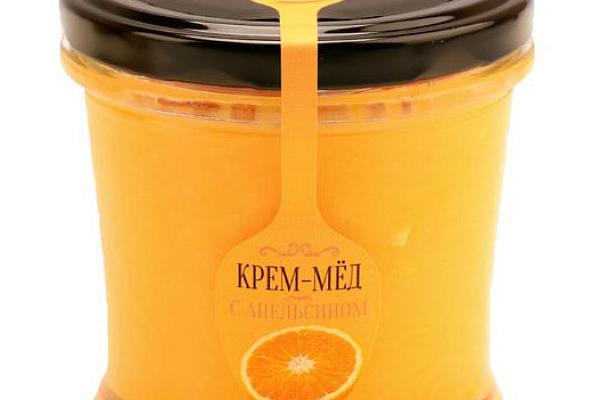  Крем-мед Medolubov с апельсином стакан 250 мл в интернет-магазине продуктов с Преображенского рынка Apeti.ru