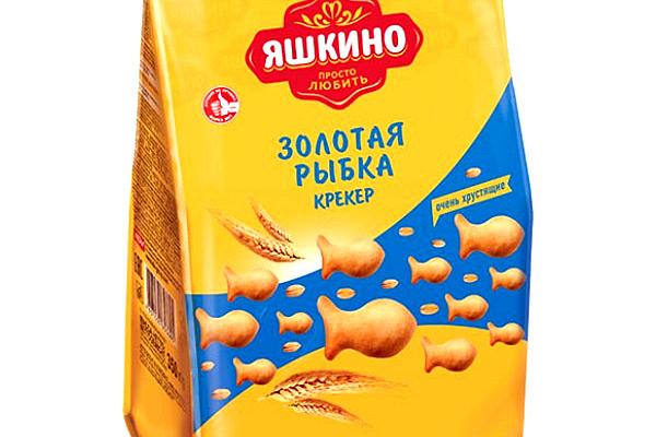  Крекер Яшкино золотая рыбка 350 г в интернет-магазине продуктов с Преображенского рынка Apeti.ru