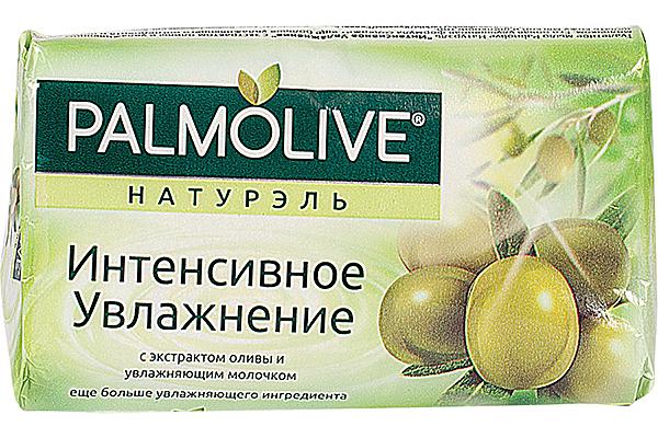 Мыло туалетное Palmolive с экстрактом оливы и увлажняющим молочком 90 г в интернет-магазине продуктов с Преображенского рынка Apeti.ru