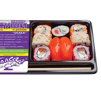  Набор суши и роллов Осака 290 г в интернет-магазине свежих фермерских продуктов Apeti.ru