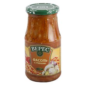  Фасоль "Верес" с грибами 530 г в интернет-магазине свежих фермерских продуктов Apeti.ru