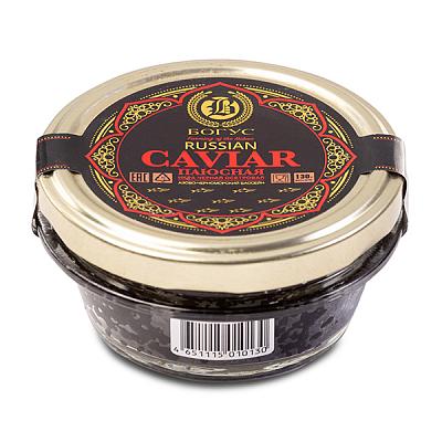  Черная икра Паюсная осетровых Caviar Bogus 130 г в интернет-магазине свежих фермерских продуктов Apeti.ru