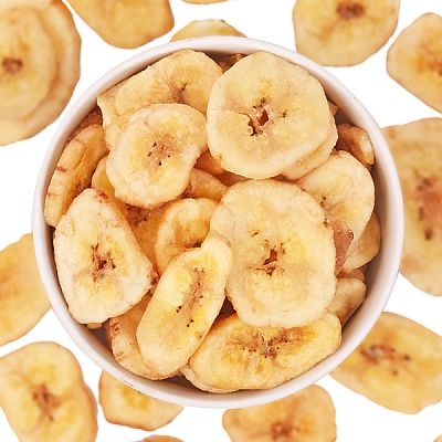 Чипсы банановые натуральные на развес 250 г