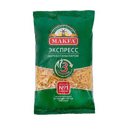  Макаронные изделия Makfa спираль экспресс обработанные паром 400 г в интернет-магазине свежих фермерских продуктов Apeti.ru
