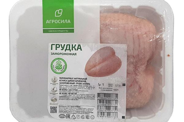  Грудка цыпленка бройлера Агросила замороженная в интернет-магазине продуктов с Преображенского рынка Apeti.ru