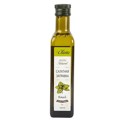  Салатная заправка Olivia с базиликом 250 мл в интернет-магазине свежих фермерских продуктов Apeti.ru