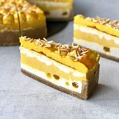 Торт чизкейк манго-маракуйя 160 г