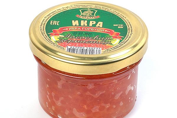  Красная икра горбуши «Хавиар», 90 г в интернет-магазине продуктов с Преображенского рынка Apeti.ru