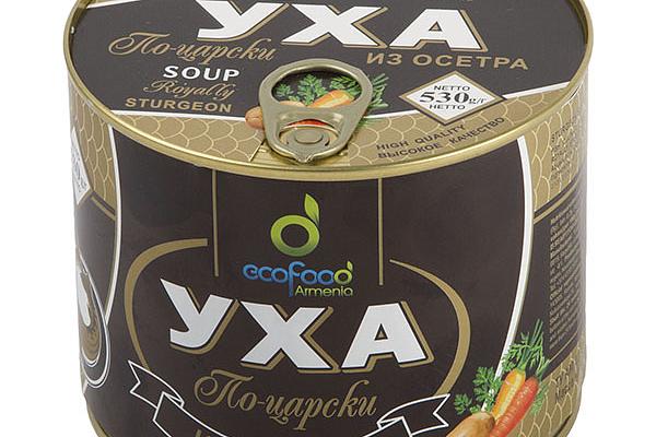  Уха из осетра Ecofood по-царски 530 г в интернет-магазине продуктов с Преображенского рынка Apeti.ru