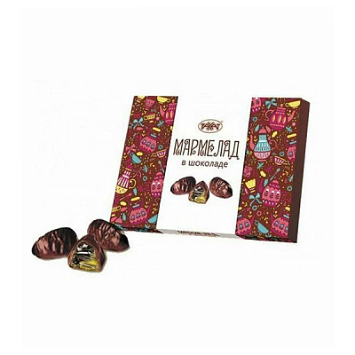  Мармелад Рахат в шоколаде в п/упаковке 200 г в интернет-магазине свежих фермерских продуктов Apeti.ru